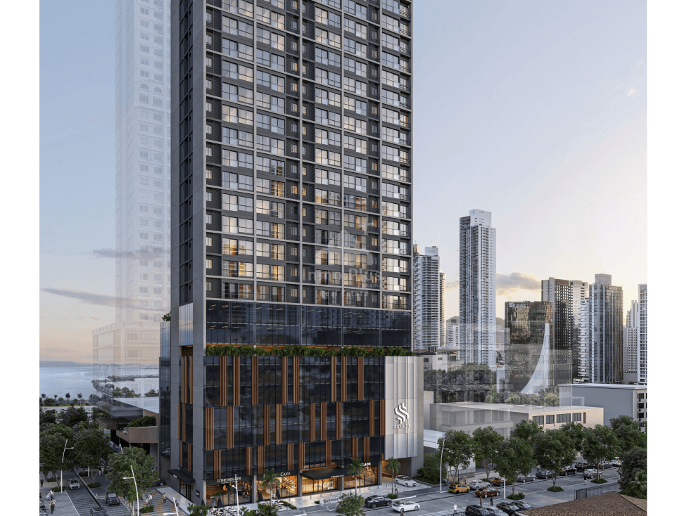 apartamento en venta en bella vista, ciudad de panamá — 1 recámaras