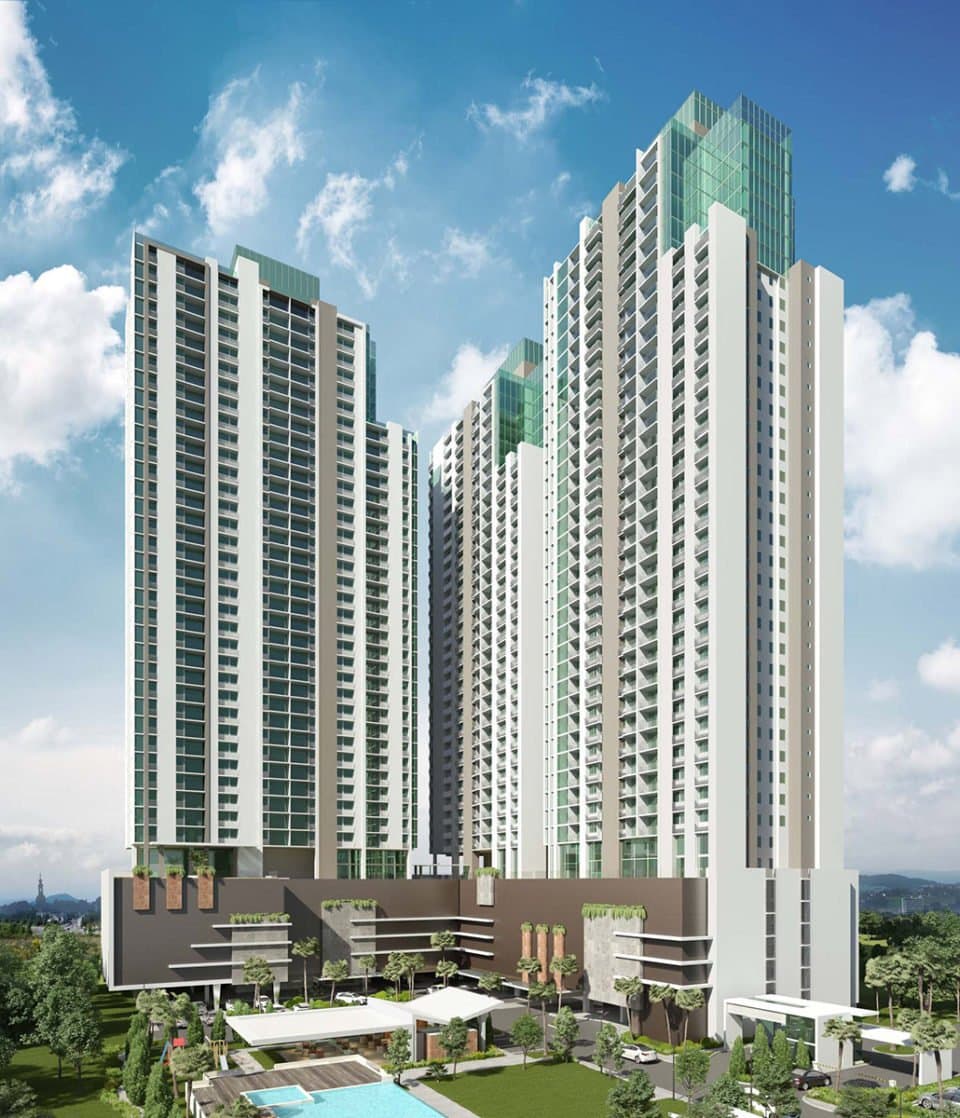 apartamento nuevo en condado del rey, ciudad de panamá — proyecto condado gardens — 2 recámaras