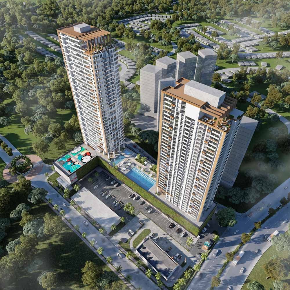 apartamento nuevo en av. ricardo j. alfaro, ciudad de panamá — proyecto greenwood towers — 1 recámaras