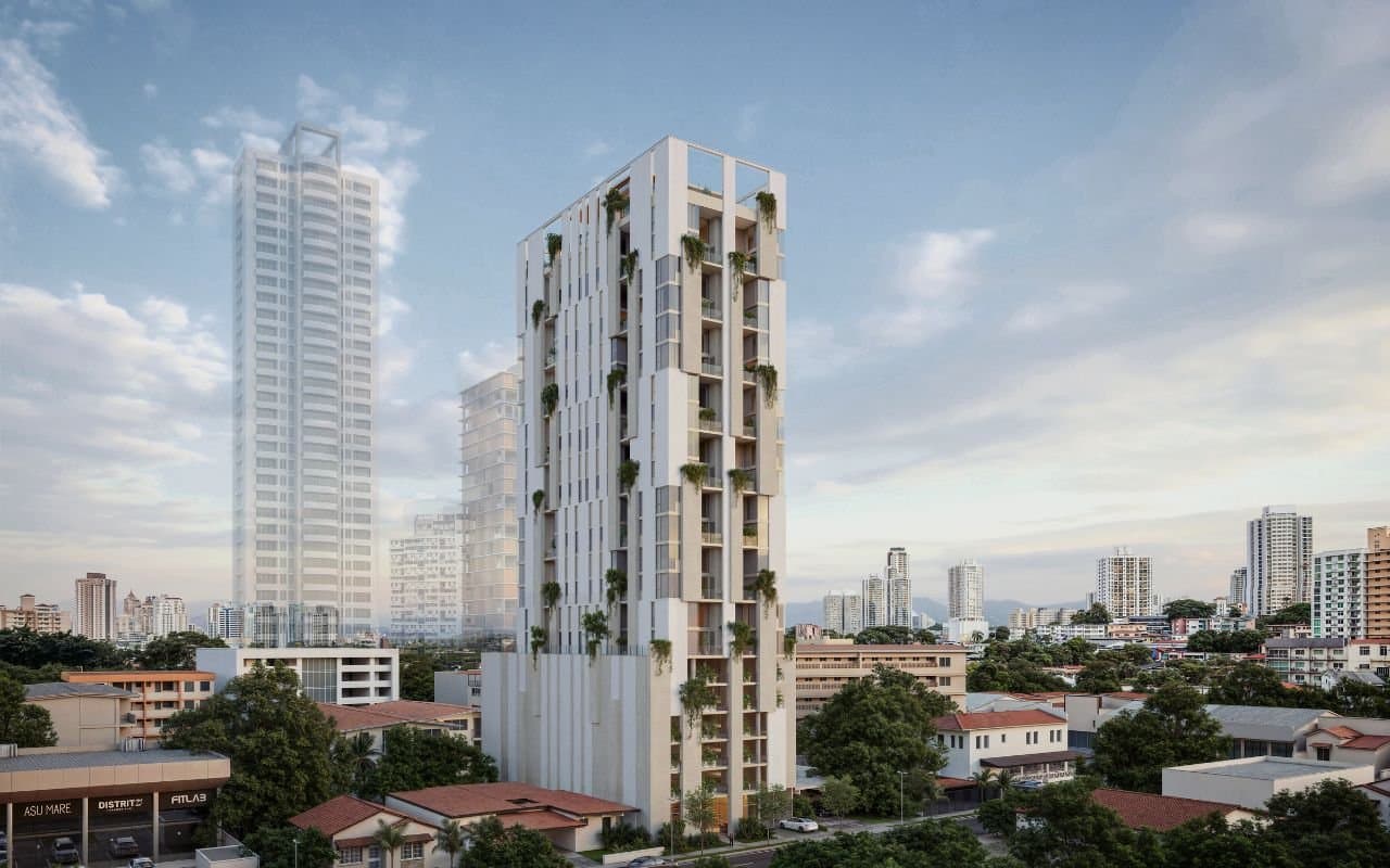 apartamento nuevo en san francisco, ciudad de panamá — proyecto gesti 66 — 1 recámaras